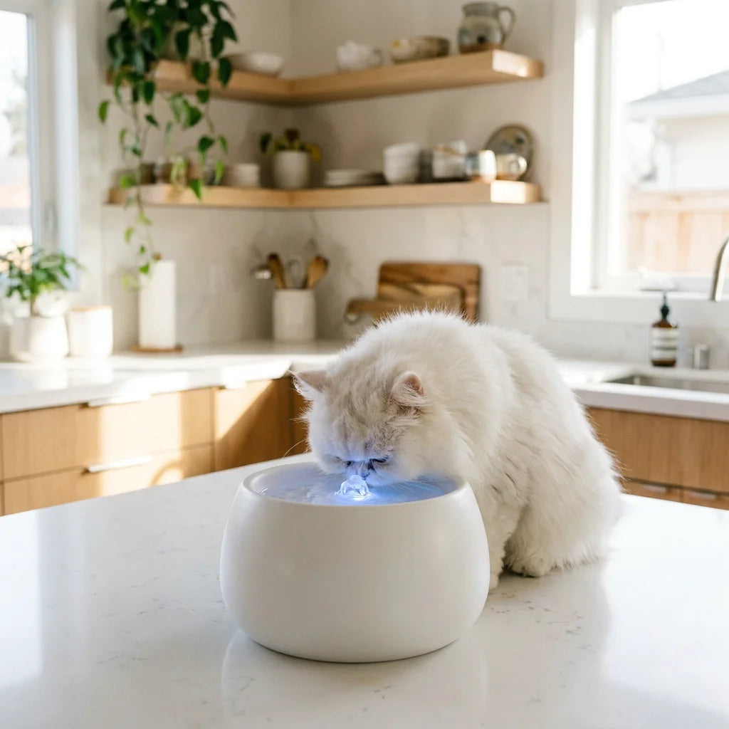 Smart Automatic Cat Water Fountain - 2.5L Ultra-Quiet Flow for Healthy Pets